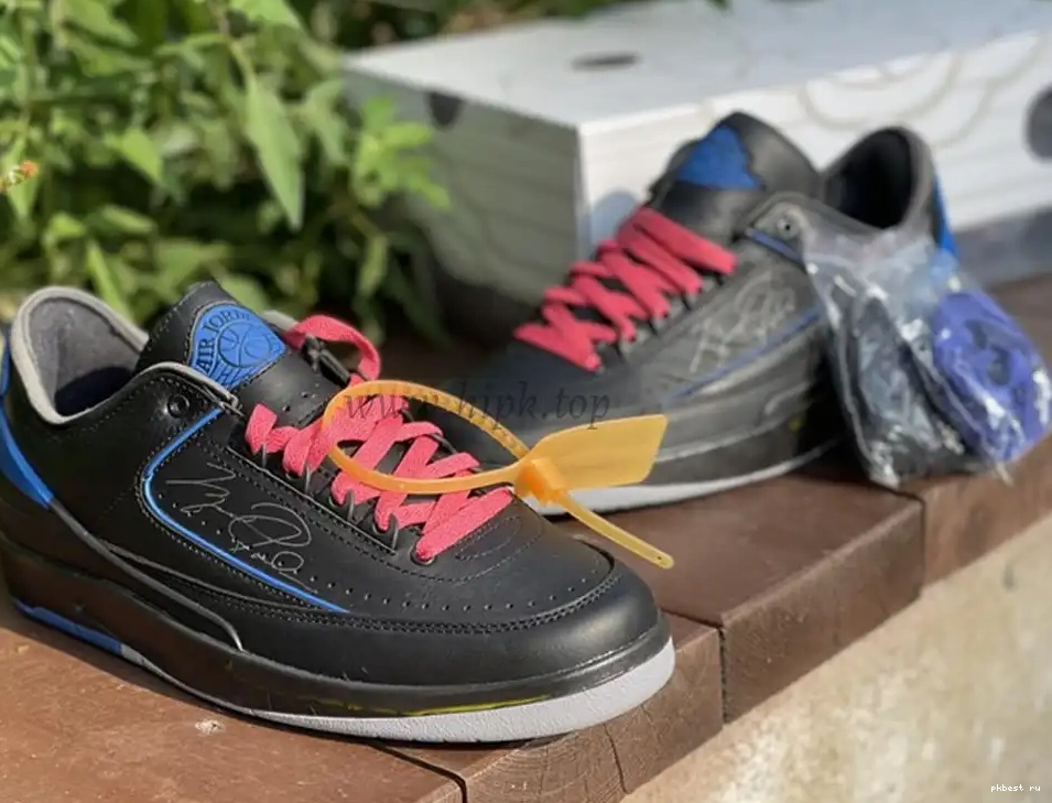 blue x materials Air Jordan ship God Low 2 ready OFF-WHITE retail to PK 0513